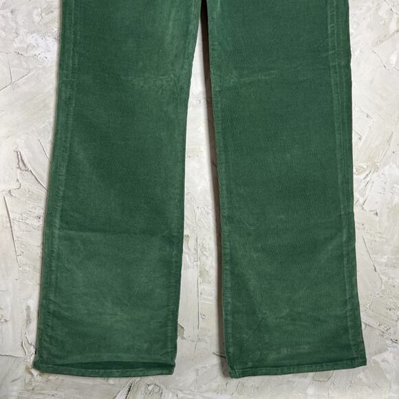 NEW MAVI JEANS High Rise Wide Leg Corduroy Pants SIZE 27 x 32 Green Cords NWT - Picture 7 of 9